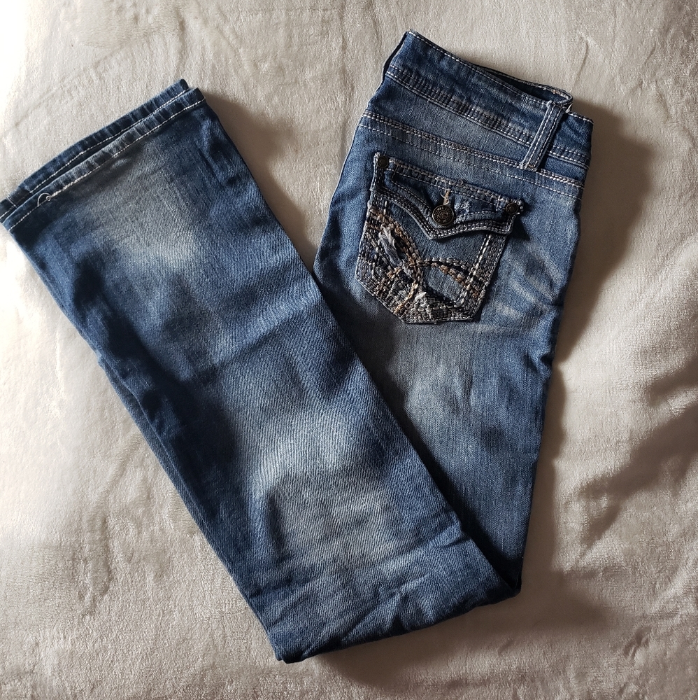 Vintage Wallflower Boot Cut Jeans